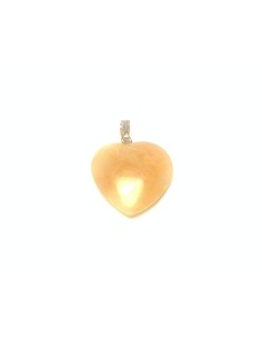 Pendentif coeur en Citrine - Encens.fr | Minéraux