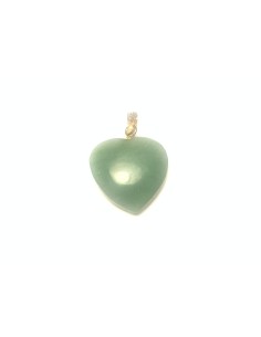 Pendentif coeur en Aventurine - Encens.fr | Minéraux
