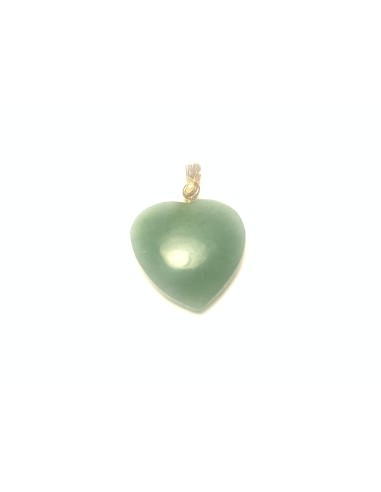 Pendentif coeur en Aventurine - Encens.fr | Minéraux