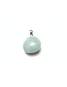 Pendentif forme libre en Aigue marine - Encens.fr | Minéraux