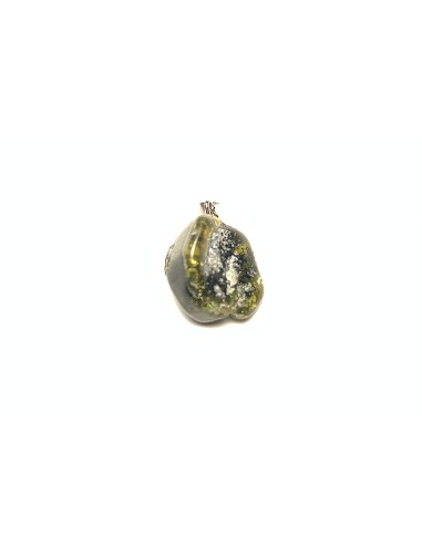 Pendentif en Tourmaline verte - Encens.fr | Minéraux